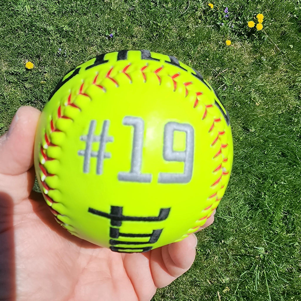 100th Hit,RBI,Steals, Homeruns, strikeout, MVP, Most Improved gift//Custom Personalized Embroidered Softball/Baseball//
