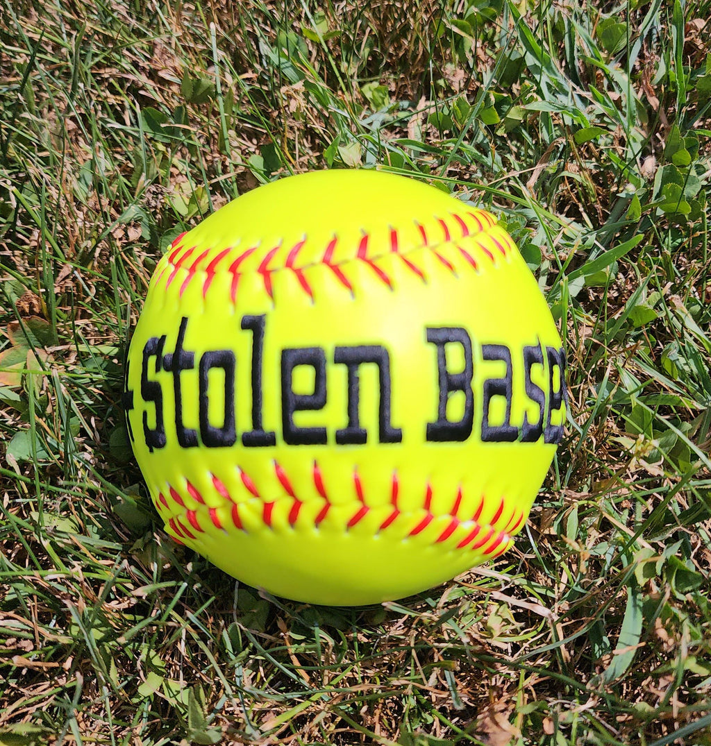 100th Strikeout,Hit,RBI,Steals, Homeruns, MVP, Most Improved gift//Custom Personalized Embroidered Softball/Baseball// /Keepsake ball