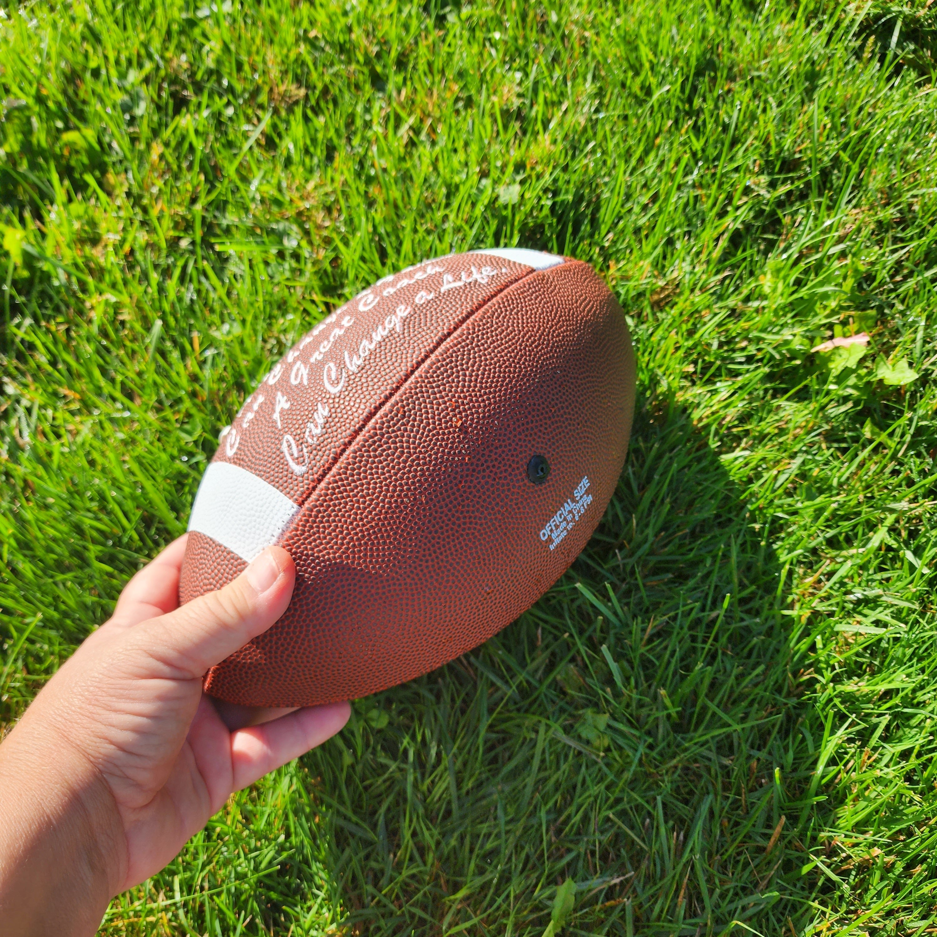Coaches Gift//Great Coach//Custom Personalized Embroidered Football // football Gift// Keepsake ball // Coach gift// Memorabilia