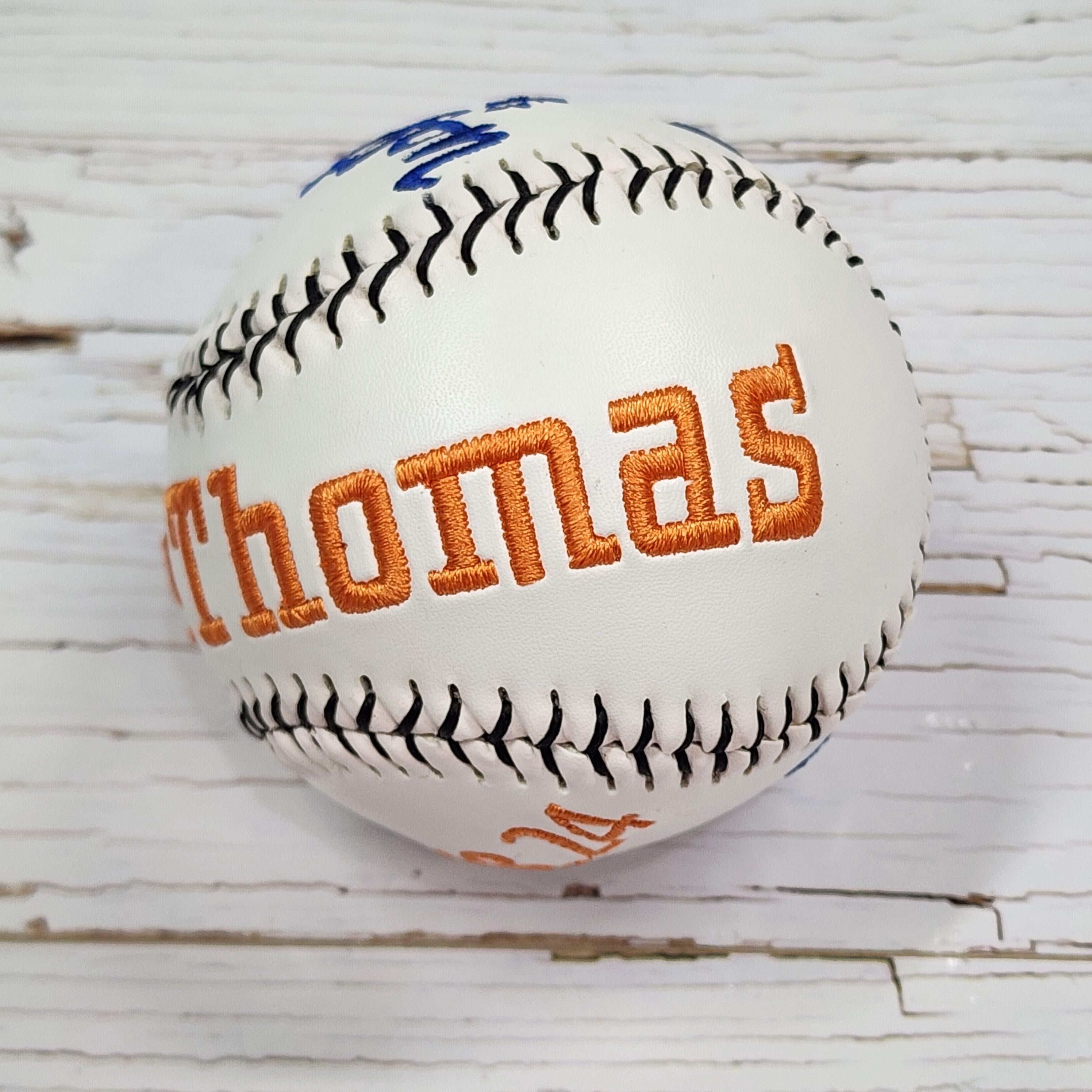 Godfather Gift//Baptism gift//Godparents gift//Custom Personalized Embroidered Baseball// Baseball Gift// Keepsake ball // Memorabilia