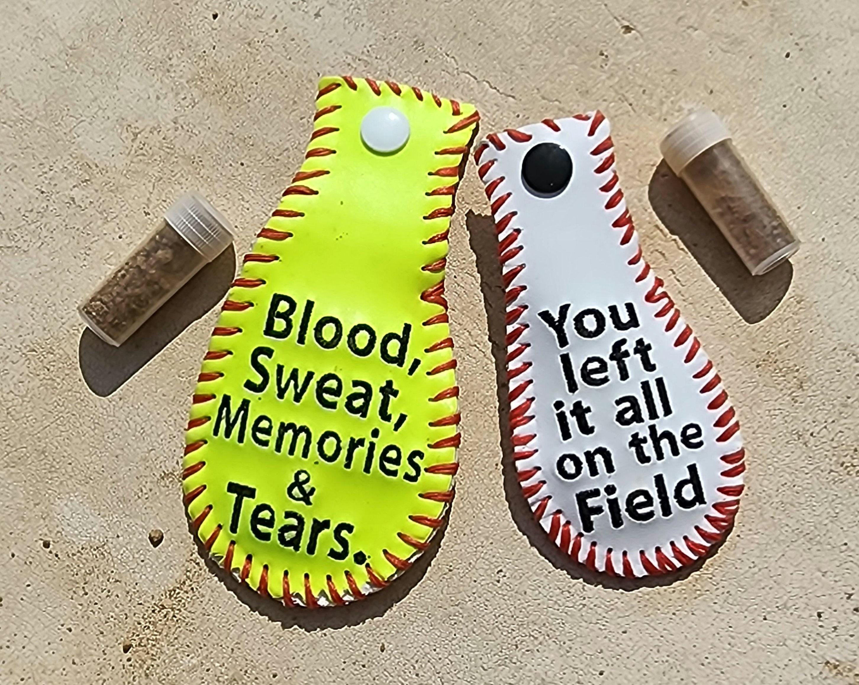 Personalized Baseball/Softball Dirt Saver Pouch - Senior Keepsake