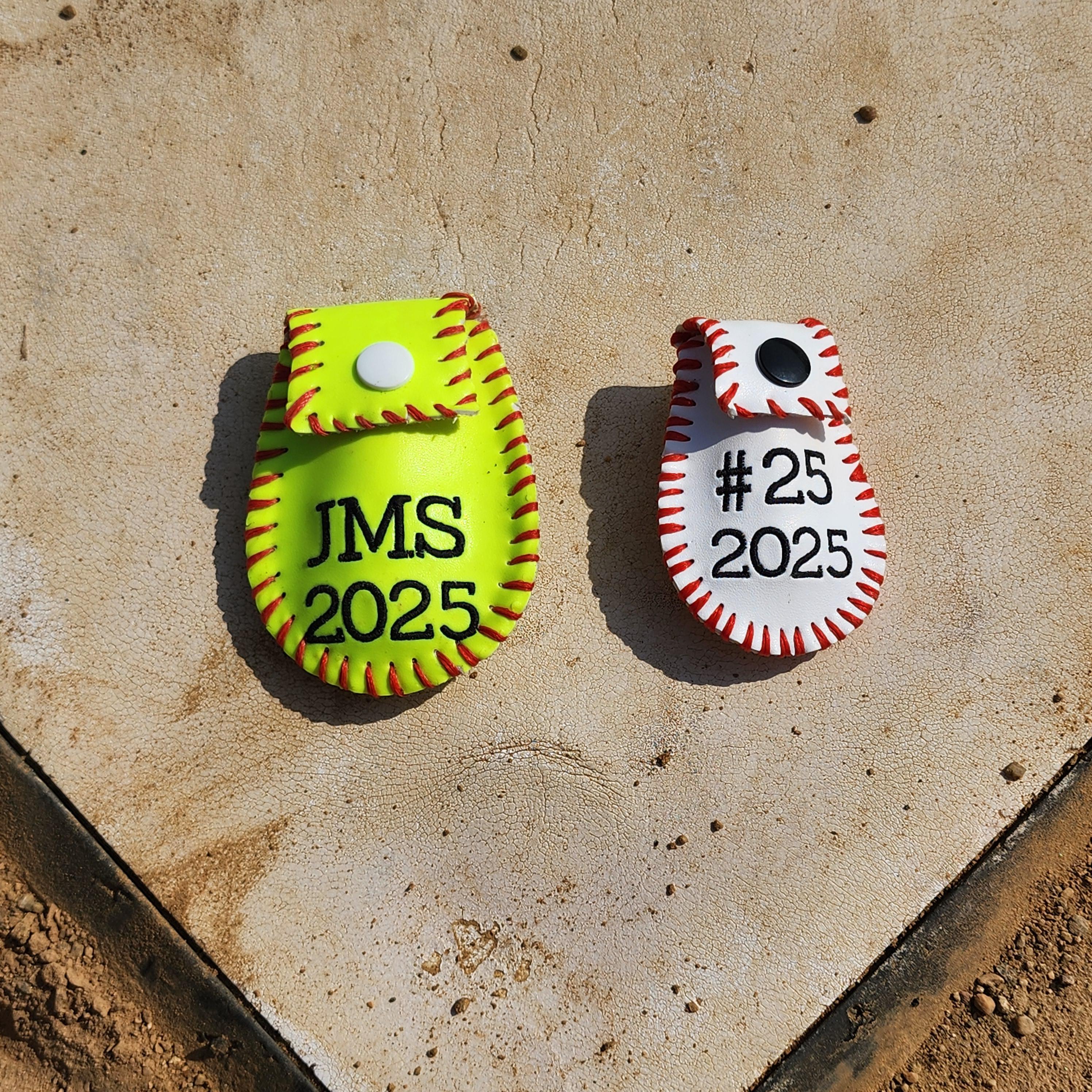 Personalized Baseball/Softball Dirt Saver Pouch - Senior Keepsake