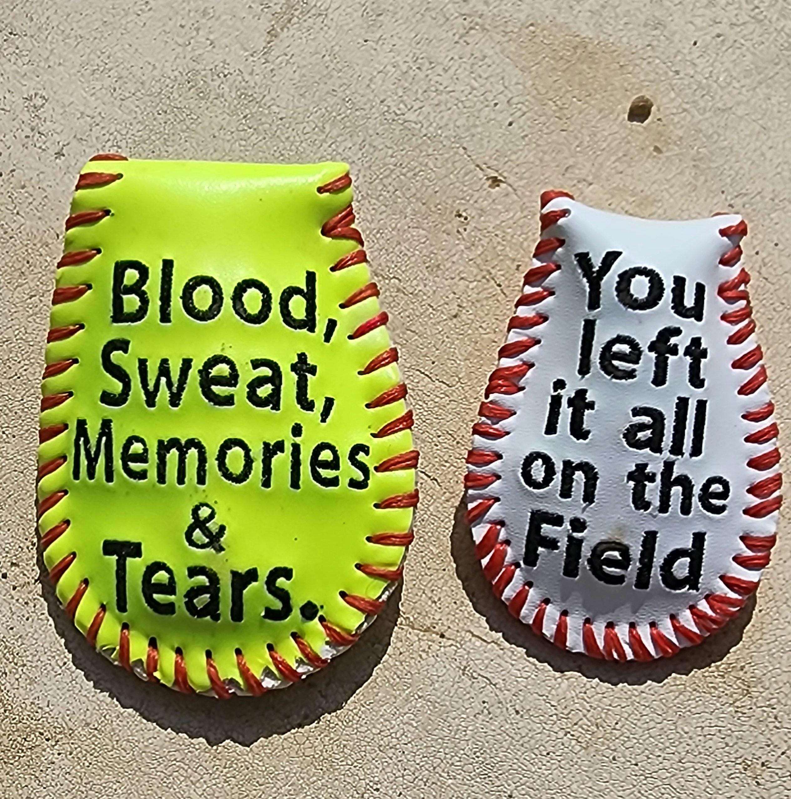 Personalized Baseball/Softball Dirt Saver Pouch - Senior Keepsake