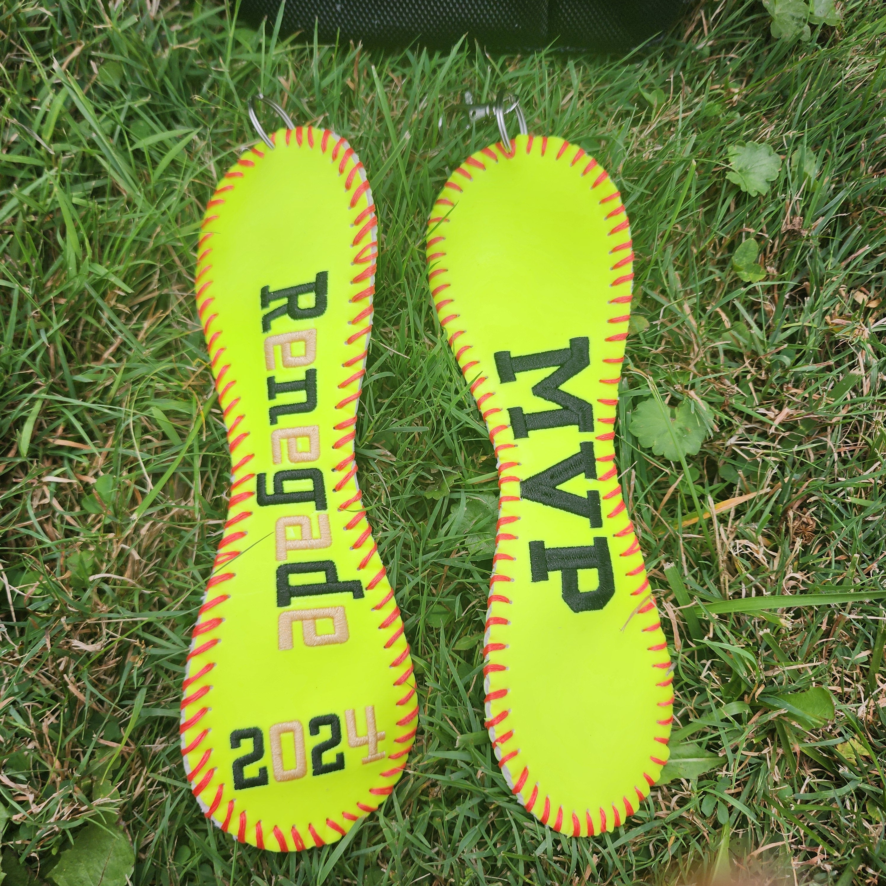 Personalized MVP Softball Bag Tag: Custom Team Name, Award Gift
