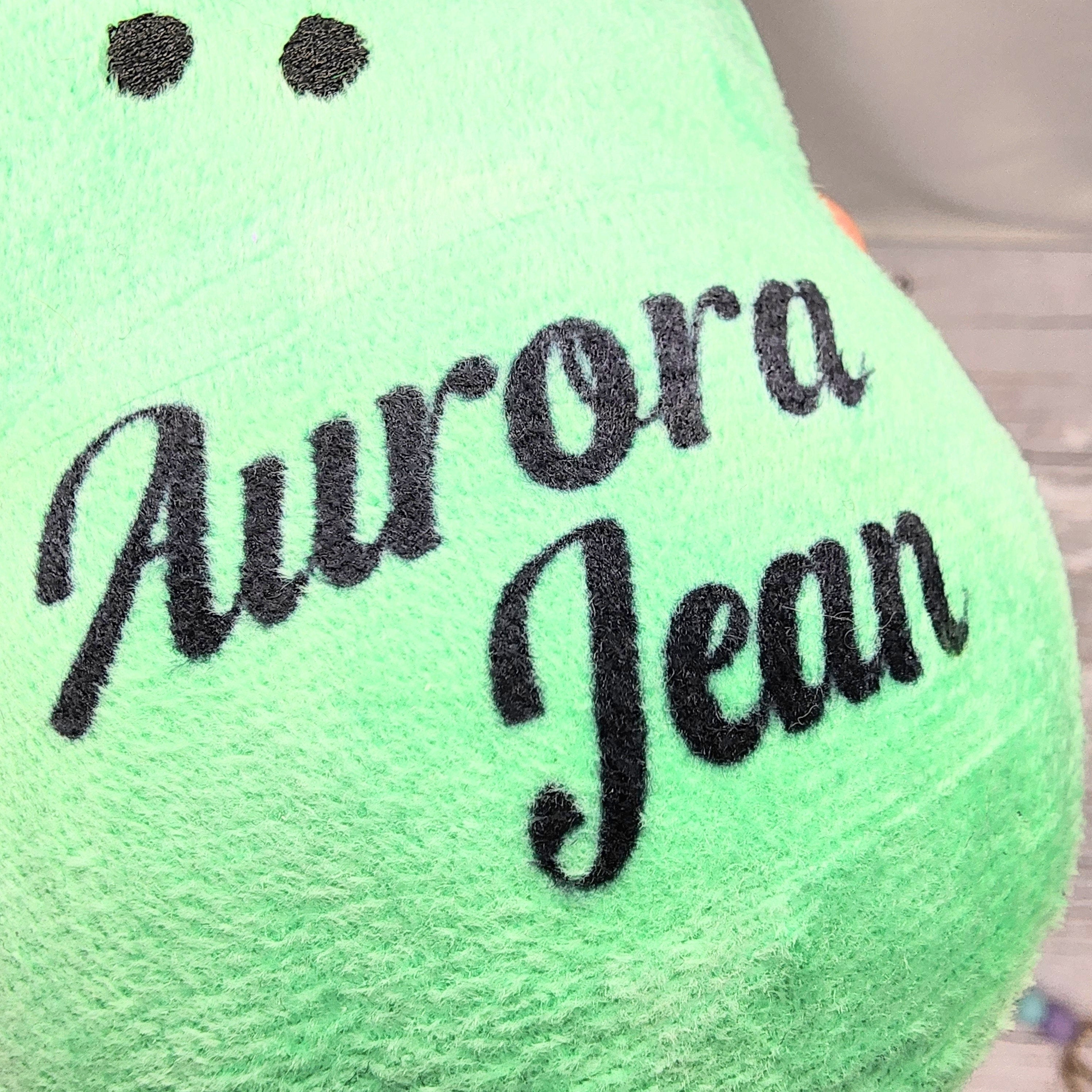 Personalized Plush Bunny, Custom Name, Easter Basket Toy