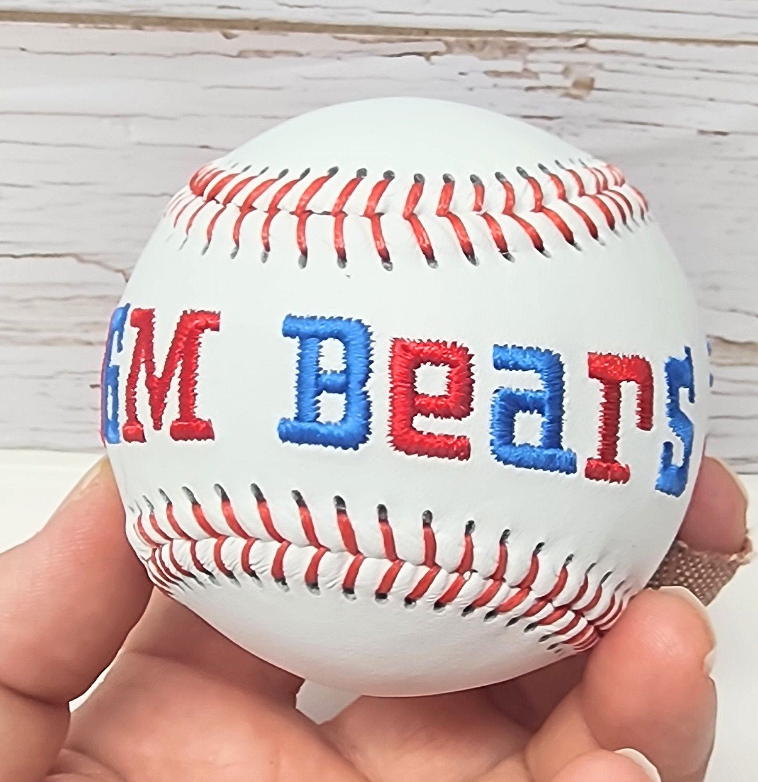 Senior Baseball gift//Custom Personalized Embroidered Baseball//Baseball Gift//Keepsake ball// Graduation Gift//Class of 2025//Class of 2026