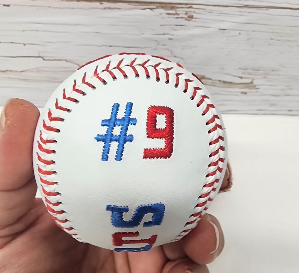 Senior Baseball gift//Custom Personalized Embroidered Baseball//Baseball Gift//Keepsake ball// Graduation Gift//Class of 2025//Class of 2026