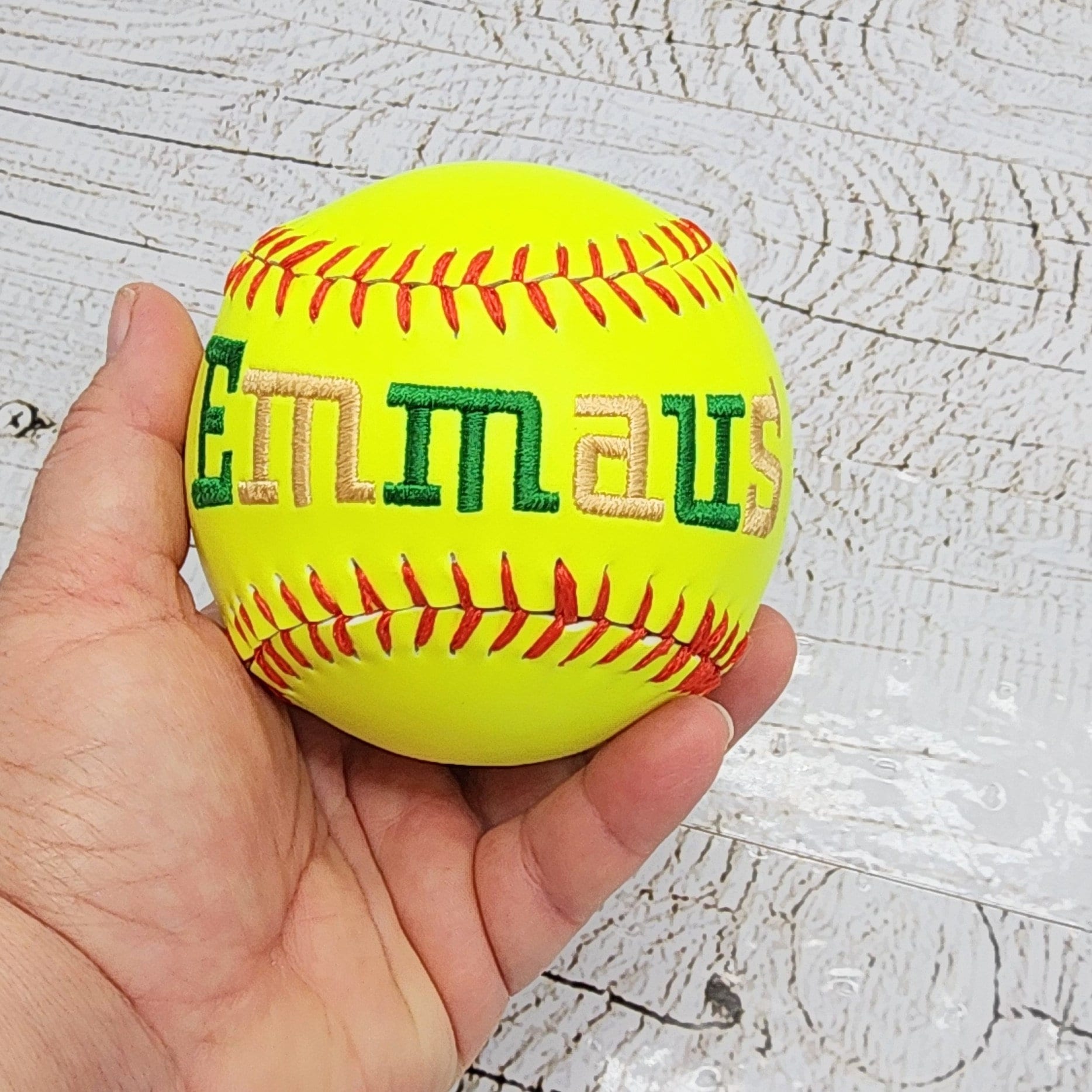 Senior Softball gift/Custom Personalized Embroidered Softball Softball Gift/Keepsake ball/Graduation Gift/Class of 2026/ Class of 2027