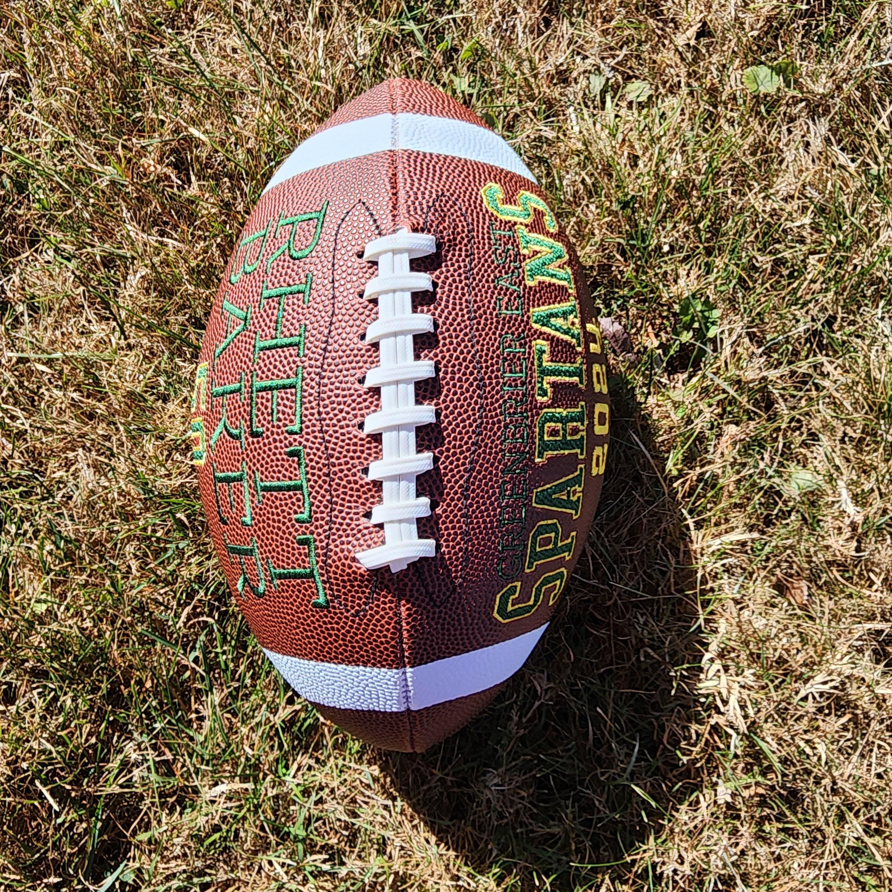 Senior  Football gift//Custom Personalized Embroidered Football//Football Gift//Keepsake ball//Graduation Gift//Class of 2025//Class of 2026