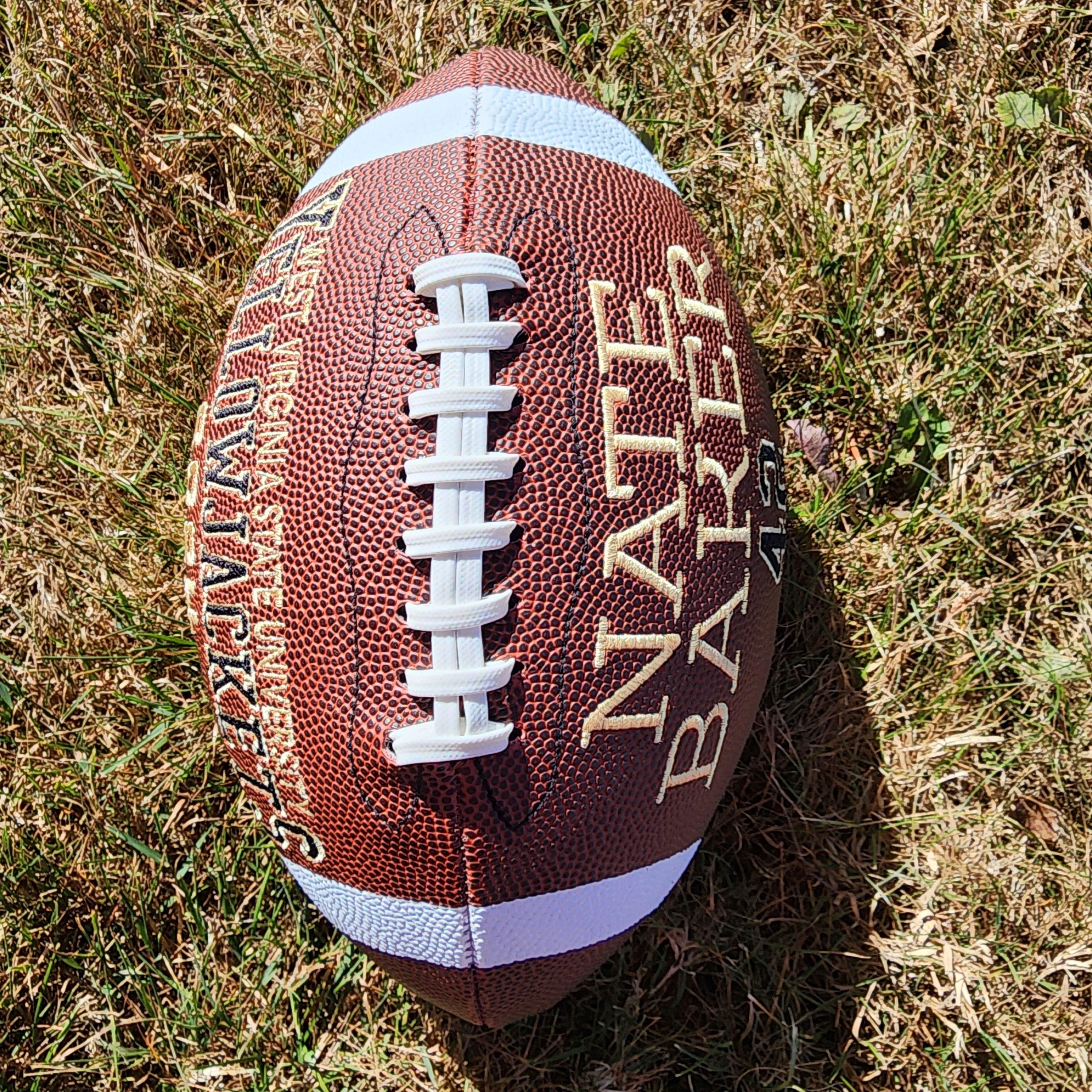 Senior  Football gift//Custom Personalized Embroidered Football//Football Gift//Keepsake ball//Graduation Gift//Class of 2025//Class of 2026