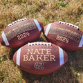 Senior  Football gift//Custom Personalized Embroidered Football//Football Gift//Keepsake ball//Graduation Gift//Class of 2025//Class of 2026