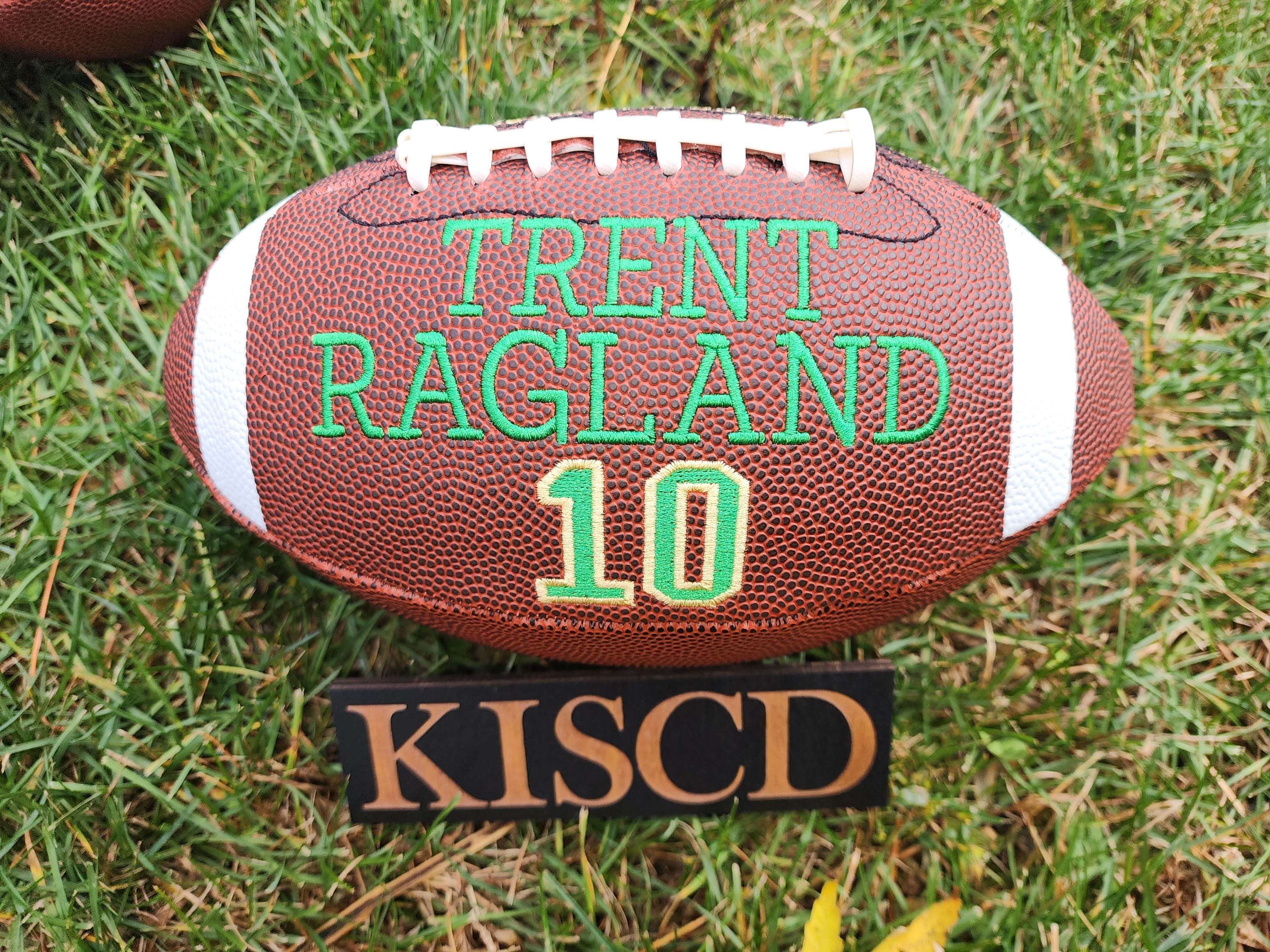 Senior  Football gift//Custom Personalized Embroidered Football//Football Gift//Keepsake ball//Graduation Gift//Class of 2025//Class of 2026