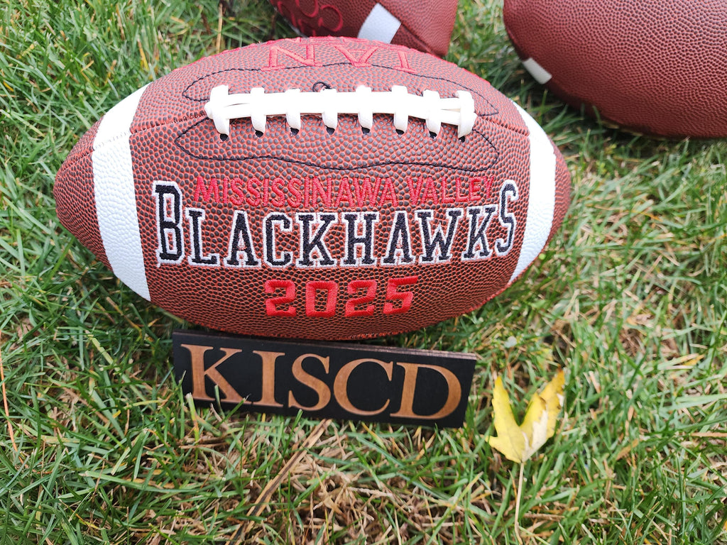 Senior  Football gift//Custom Personalized Embroidered Football//Football Gift//Keepsake ball//Graduation Gift//Class of 2025//Class of 2026