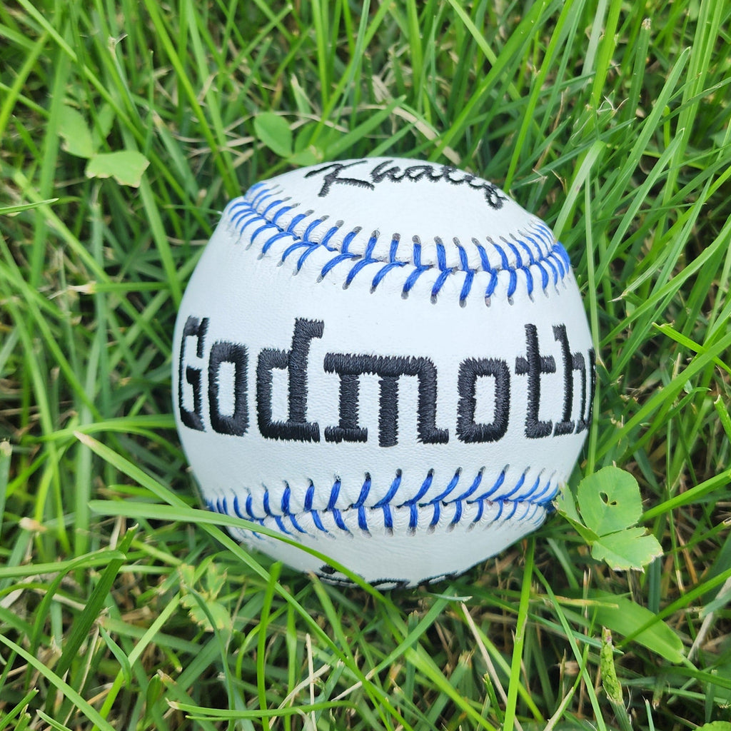 Personalized Godfather Baseball or Softball – Baptism Keepsake Gift